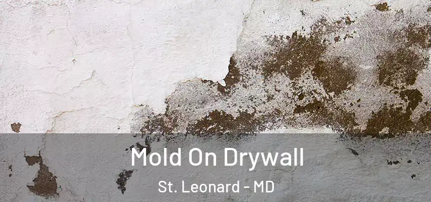 Mold On Drywall St. Leonard - MD