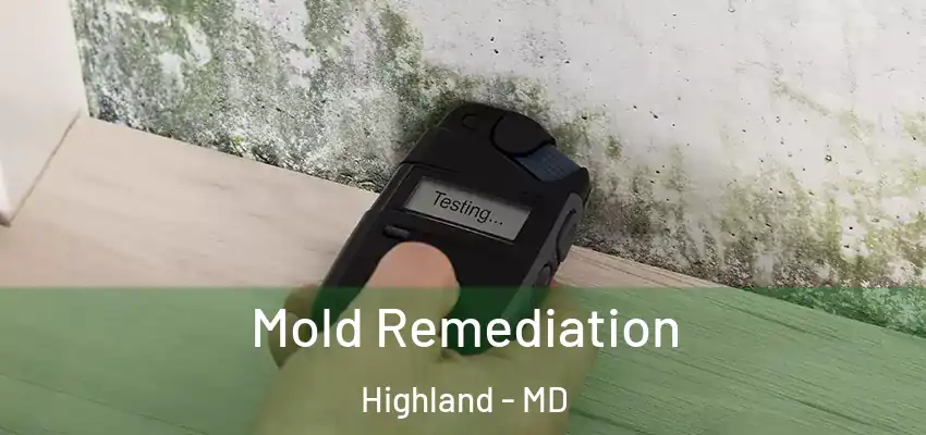Mold Remediation Highland - MD